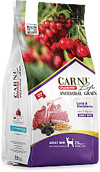 Carni Life Cranberry Ancestral Grain Adult Mini Kuzu Etli & Böğürtlenli Yetişkin Köpek Maması 2,5 Kg
