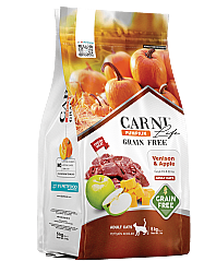 Carni Life Pumpkin Tahılsız Geyik Etli & Elmalı Yetişkin Kedi Maması 5 Kg - Carni Life