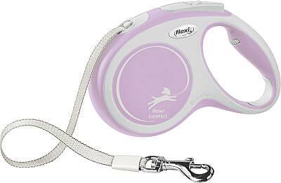 Flexi Comfort Otomatik Şerit Gezdirme Tasması Medium 5 Metre Pembe - 1