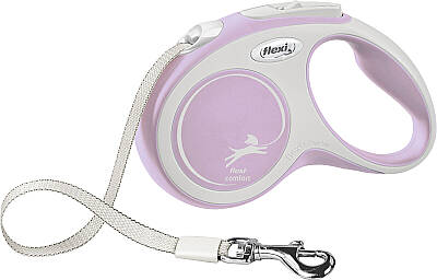 Flexi Comfort Otomatik Şerit Gezdirme Tasması Small 5 Metre Pembe - 1