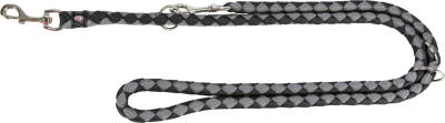 Trixie Cavo Ayarlanabilir Köpek Gezdirme Kayışı L–XL Siyah/Gri - 1