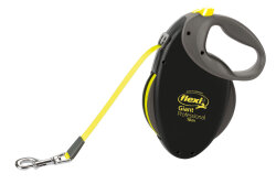 Flexi Giant Professional Otomatik Köpek Gezdirme Kayışı L 10 Metre Neon Sarı - 1