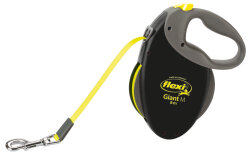 Flexi Giant Professional Otomatik Köpek Gezdirme Kayışı L 10 Metre Neon Sarı - 2