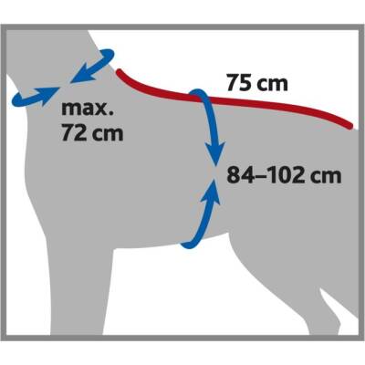 Trixie Köpek Havlu Bornoz Large Gri - 7