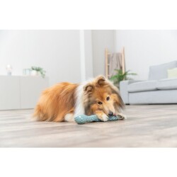 Trixie Köpek Ödüllü Yılan Oyuncak 18 cm Petrol Mavisi - 7