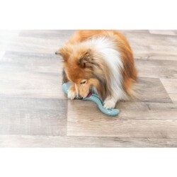 Trixie Köpek Ödüllü Yılan Oyuncak 18 cm Petrol Mavisi - 6