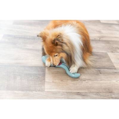 Trixie Köpek Ödüllü Yılan Oyuncak 18 cm Petrol Mavisi - 6