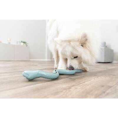 Trixie Köpek Ödüllü Yılan Oyuncak 18 cm Petrol Mavisi - 5