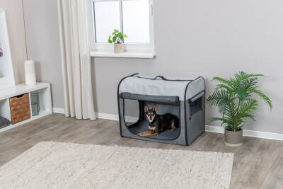 Trixie Köpek ve Kedi Kutusu S Koyu Gri/ Açık Gri - 3