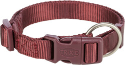 Trixie Premium Köpek Boyun Tasması M–L Bordo - Trixie