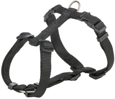 Trixie Premium Köpek H Tipi Göğüs Tasması L Siyah - 1
